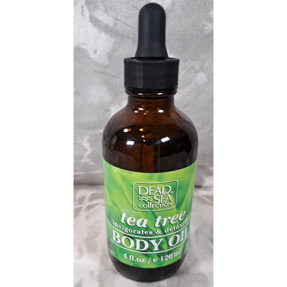 Dead Sea Collection Tea Tree Moisturizing And Healthy Skin Body Oil 4 oz